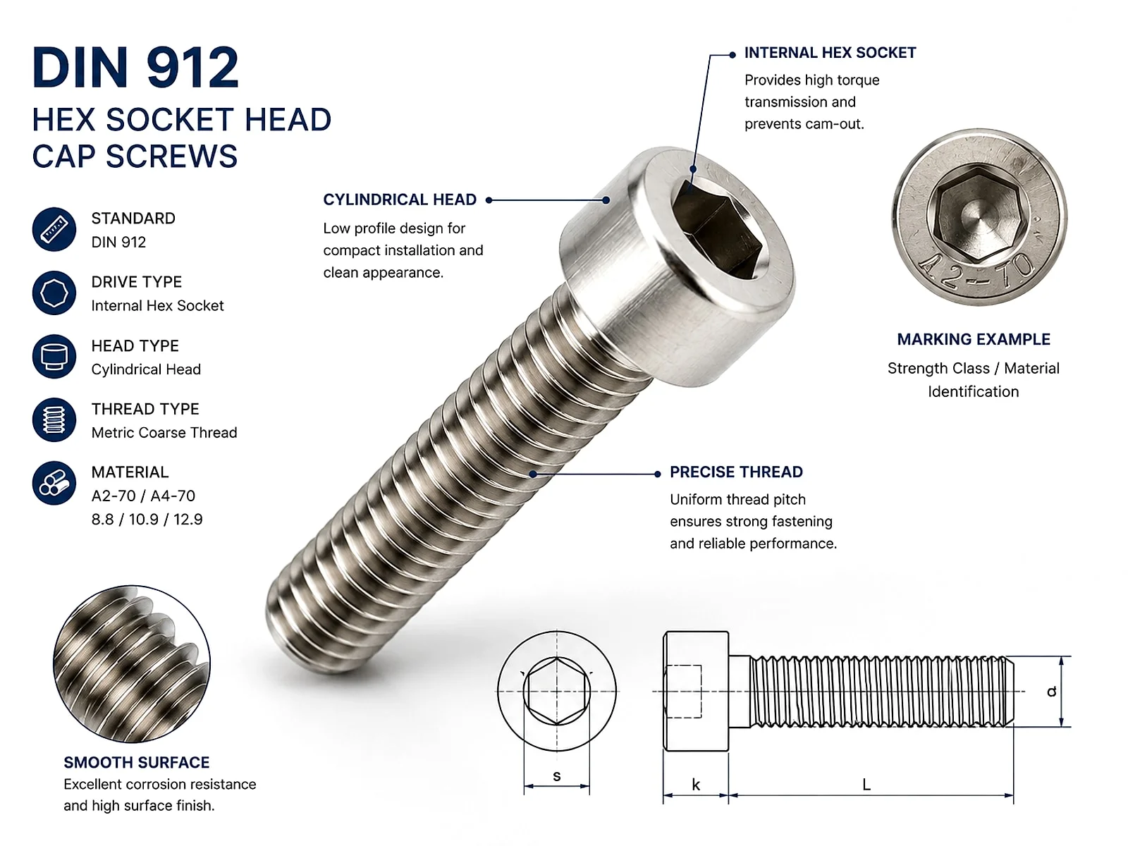 DIN 912 technical detail