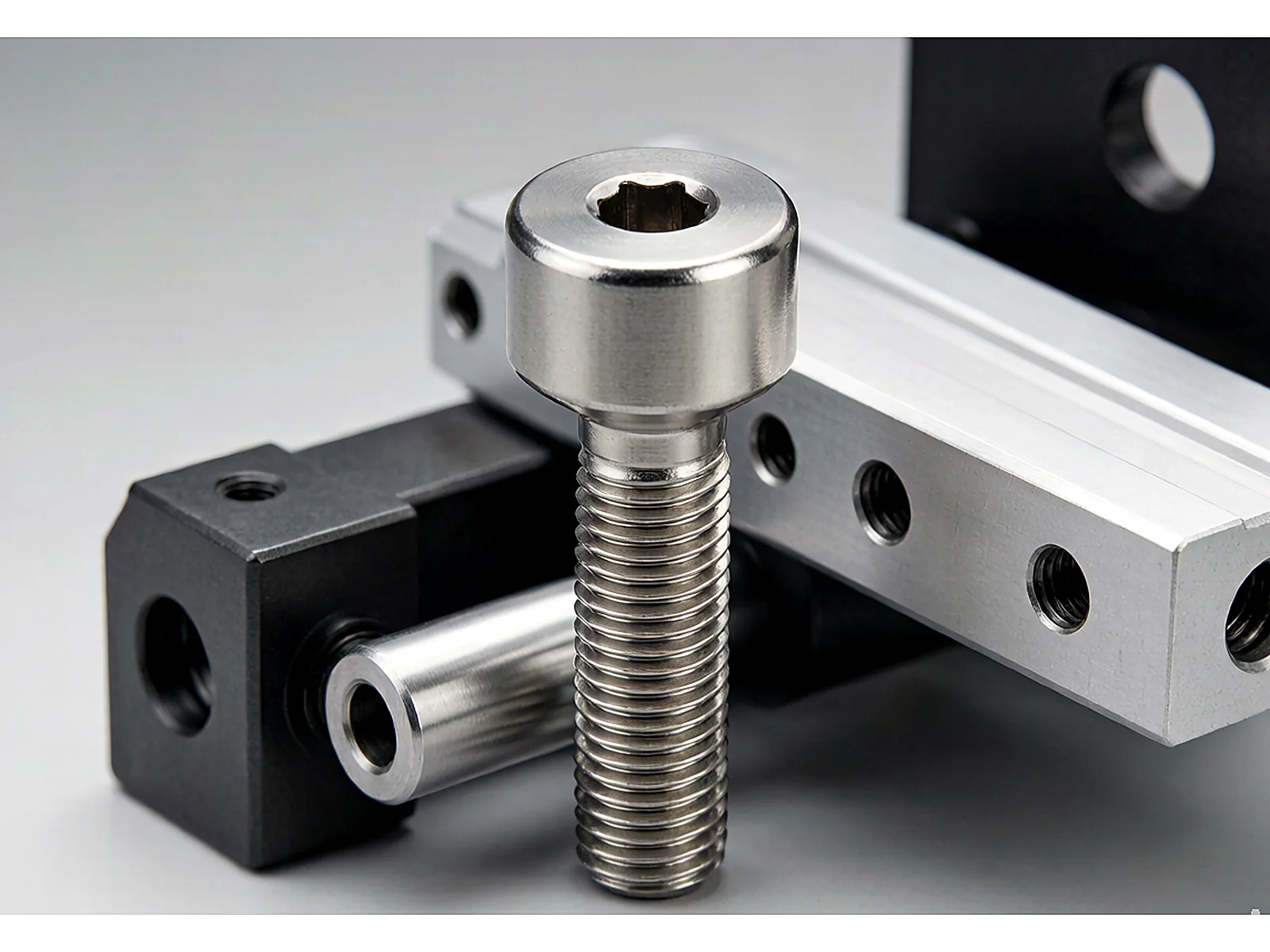 DIN 912 socket head cap screws used in automation equipment assembly