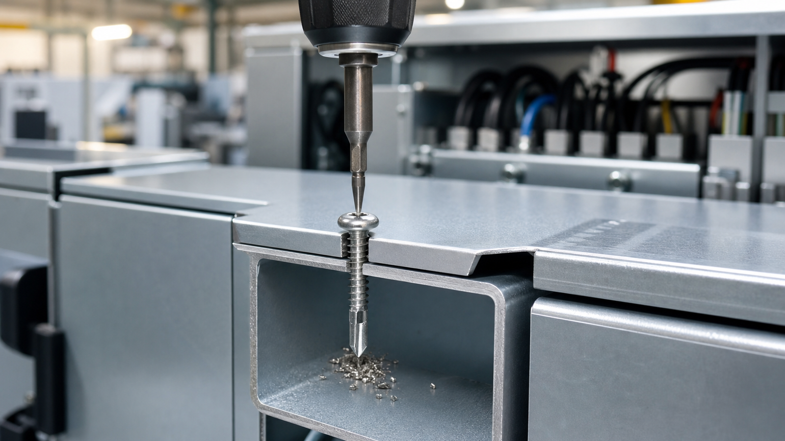 DIN 7504 N pan head self drilling screw fastening industrial sheet metal