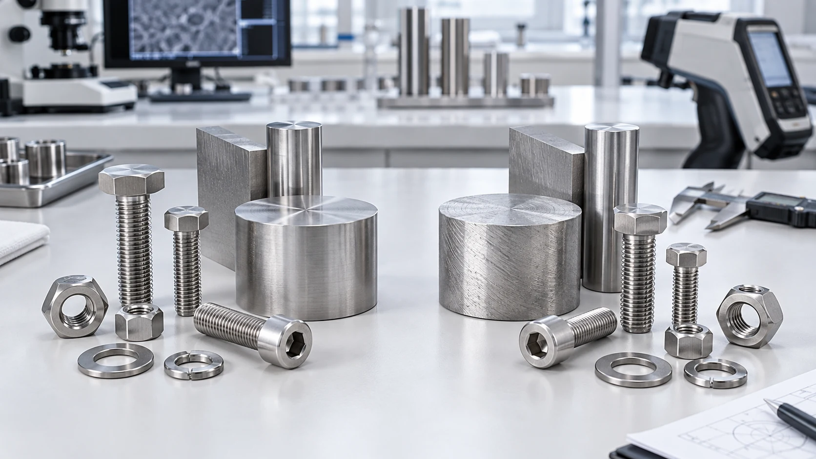 2205 Duplex and 2507 Super Duplex stainless steel fastener material comparison