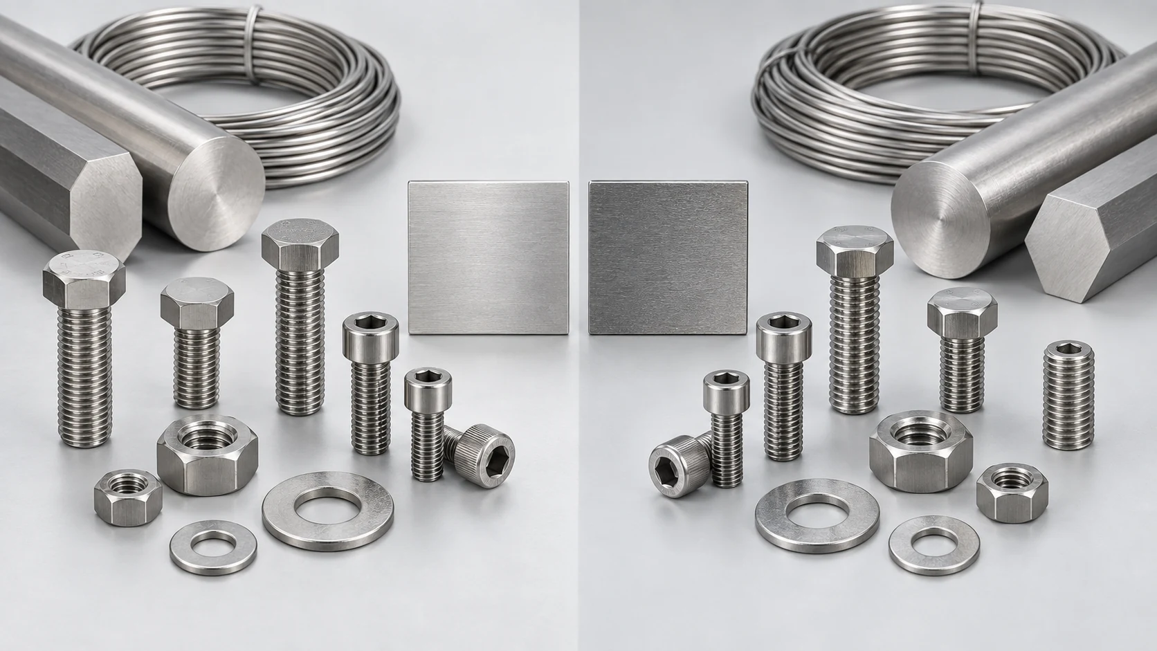 304 vs 316 stainless steel fasteners material selection