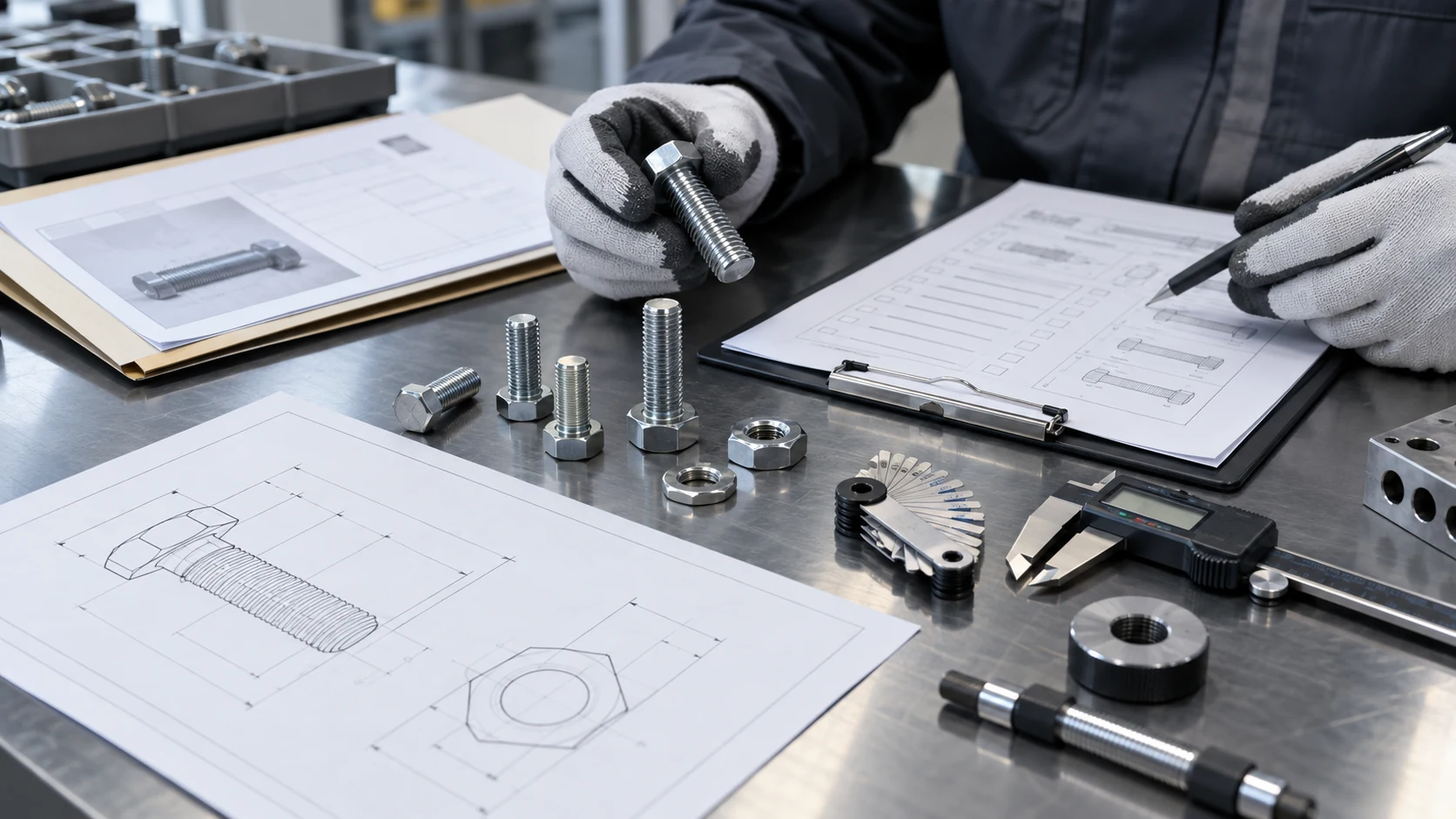 Fastener inspection and documentation requirements reviewed before production