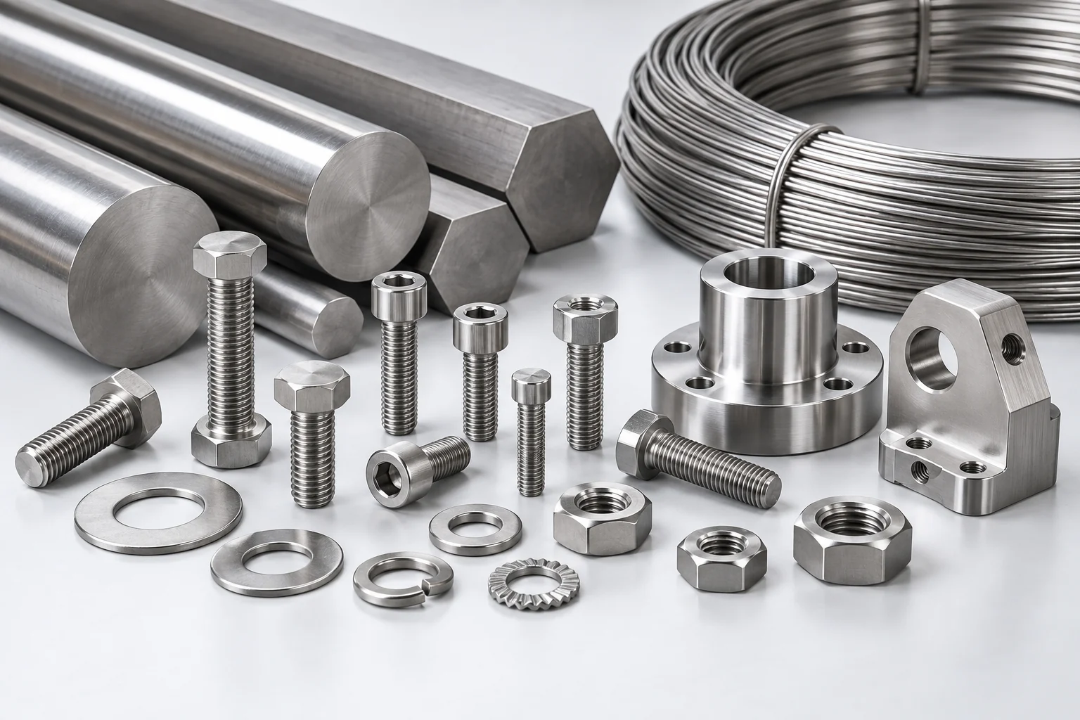 Stainless steel and special alloy fasteners for material selection